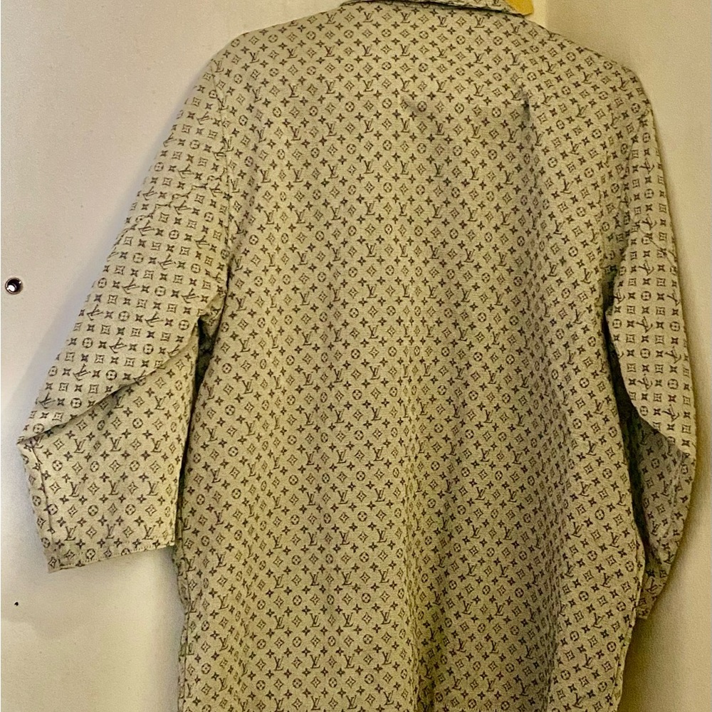 Louis Vuitton Monogram vintage Jacket in Black and Cream - Picture 4 of 13